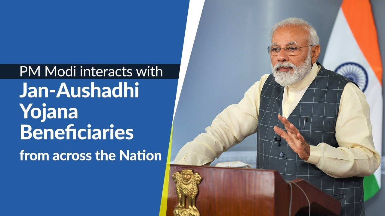 PM Modi interacts with Jan-Aushadhi beneficiaries from across the Nation | PMO
