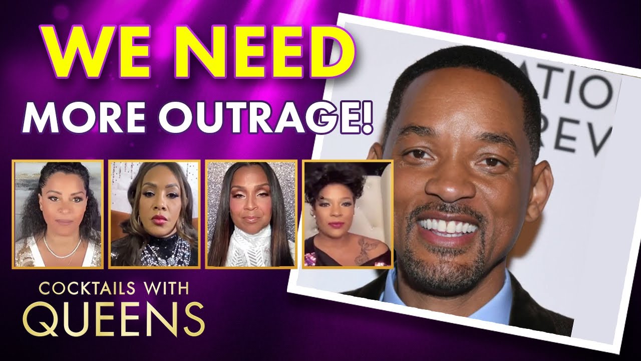We Need More Outrage From White Celebs Over Buffalo Incident vs Oscars Slap | Cocktails with Queens