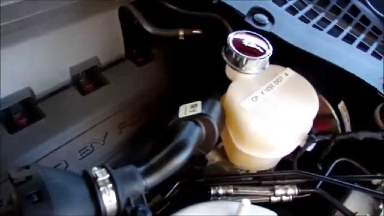 2015 Mustang Sound Tube Removal