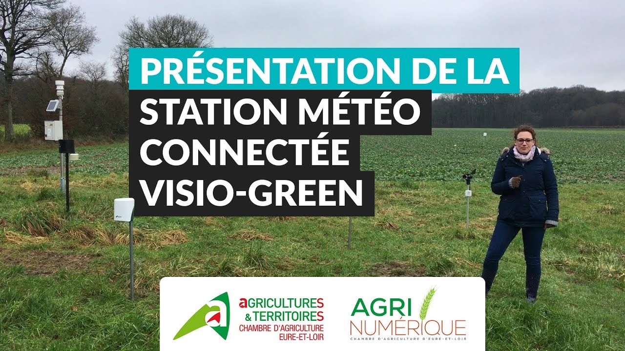 Présentation de la station météo connectée Visio-Green