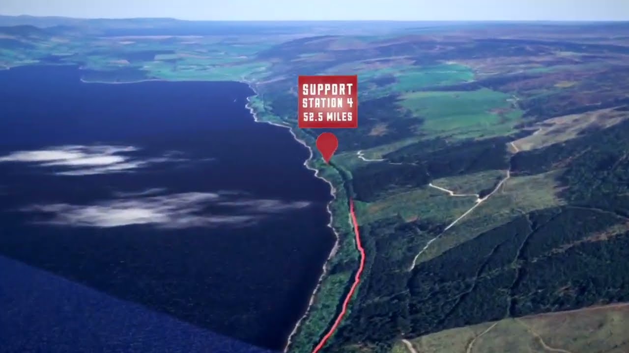 Fly through of the Etape Loch Ness route