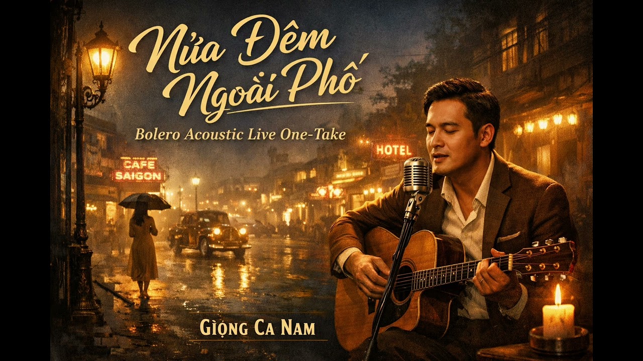 Nửa Đêm Ngoài Phố | Bolero Acoustic Live One-Take