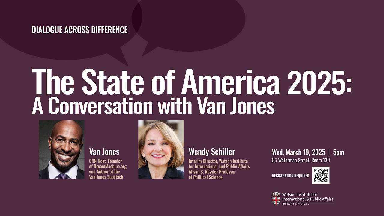 The State of America 2025: A Conversation with Van Jones