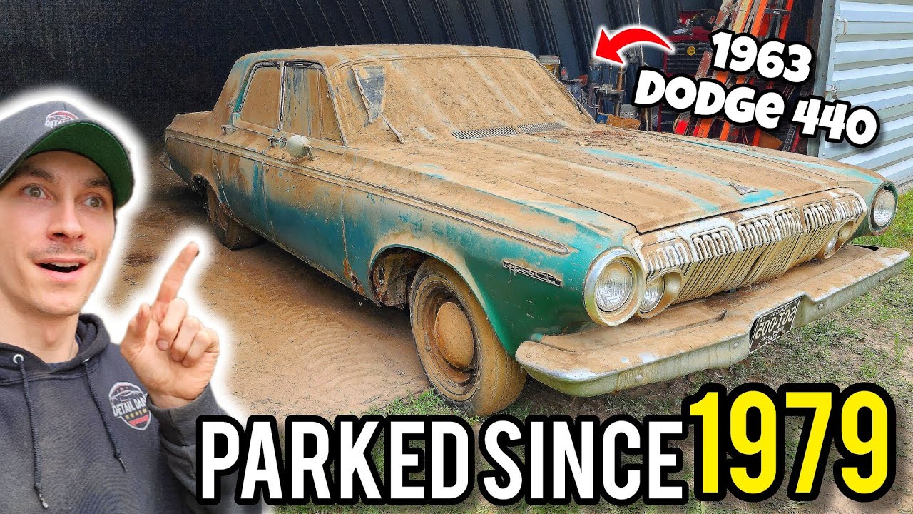Я нашел ГРЯЗНЫЙ Dodge, который простоял в сарае 45 лет. Подробности