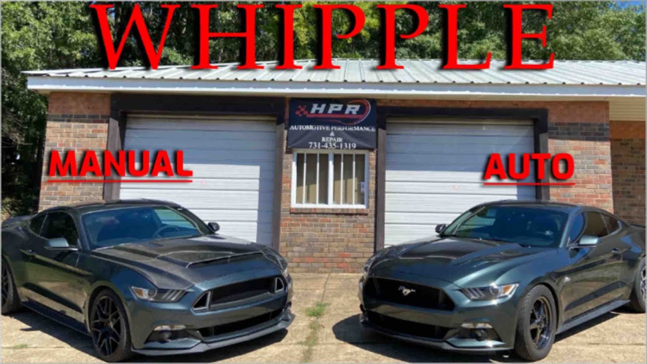 2 Gen 5 Whipple 15 GT's hit the dyno, Manual and Auto!