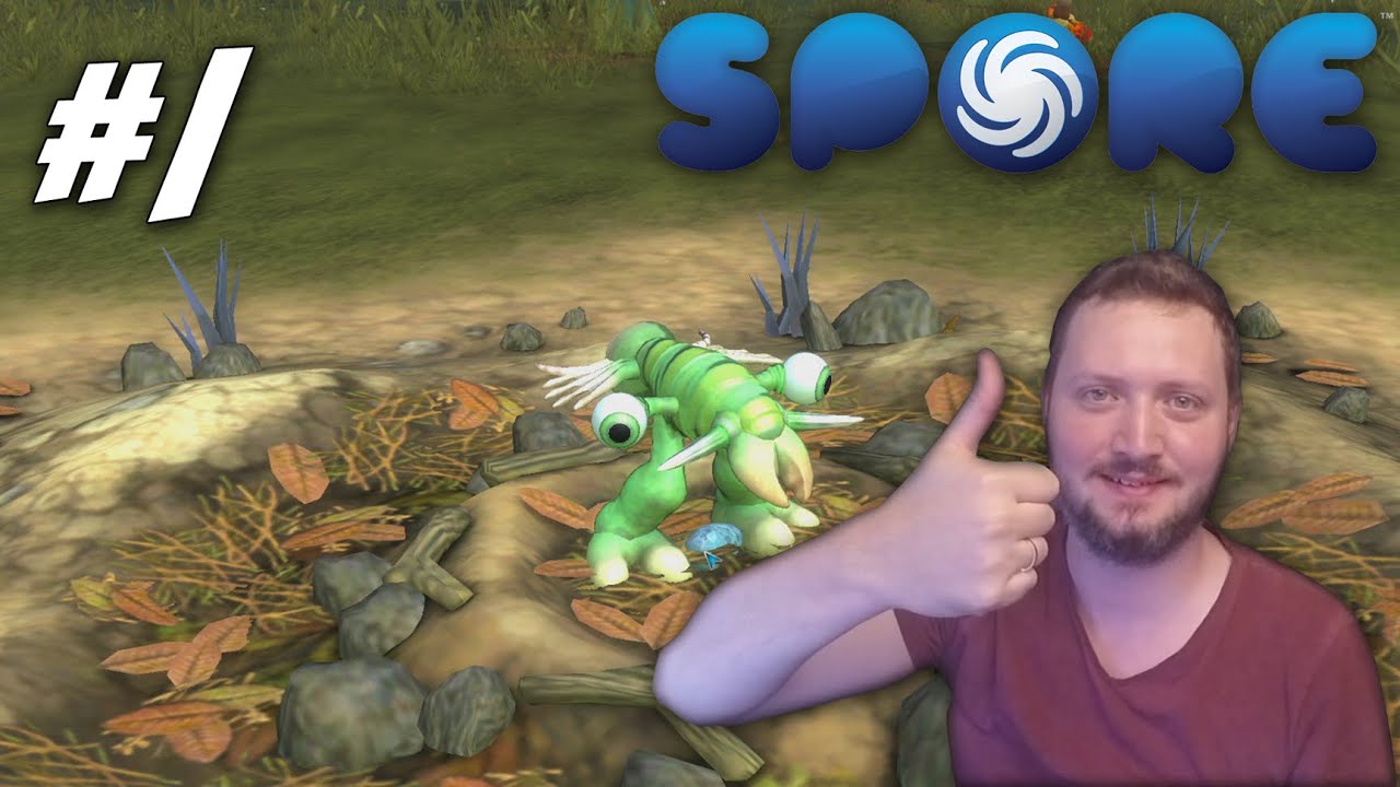FRA VAND TIL LAND! - Spore dansk Ep 1