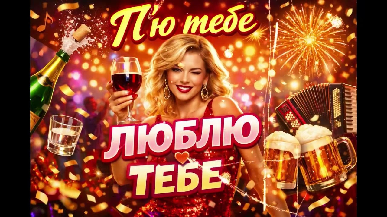 Пʼю тебе люблю