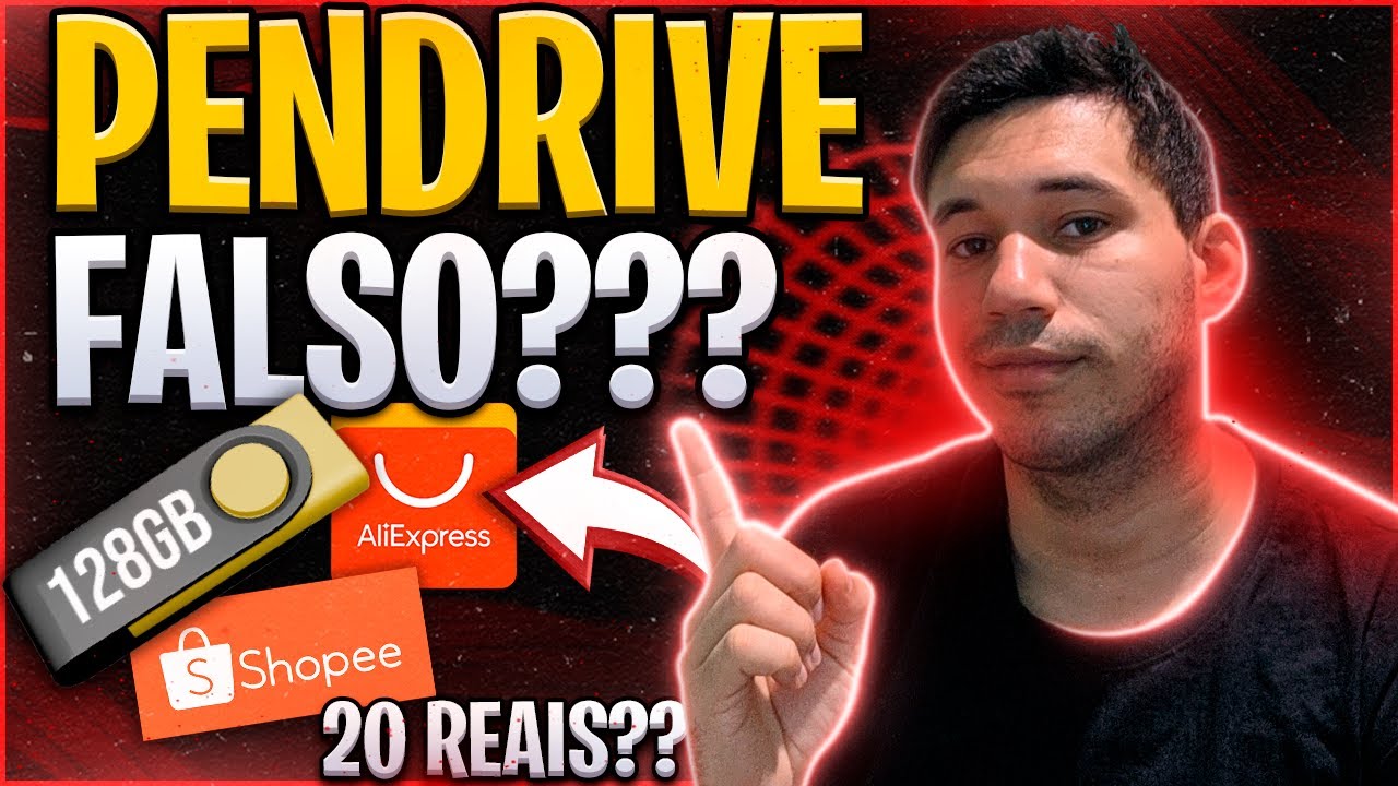 PENDRIVE FALSO? Descubra o Tamanho REAL de um Pendrive (Rápido e Fácil)