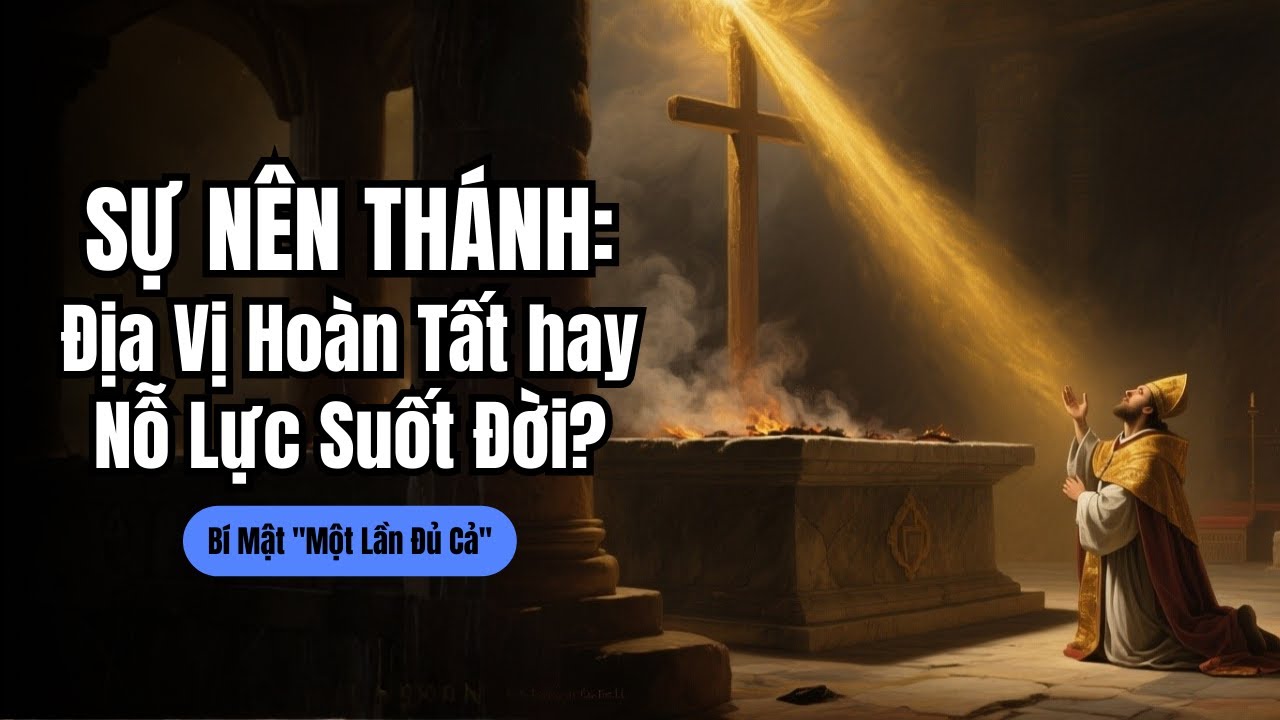 Sự Nên Thánh: Địa Vị Hoàn Tất Hay Nỗ Lực Suốt Đời? Khám Phá Bí Mật 