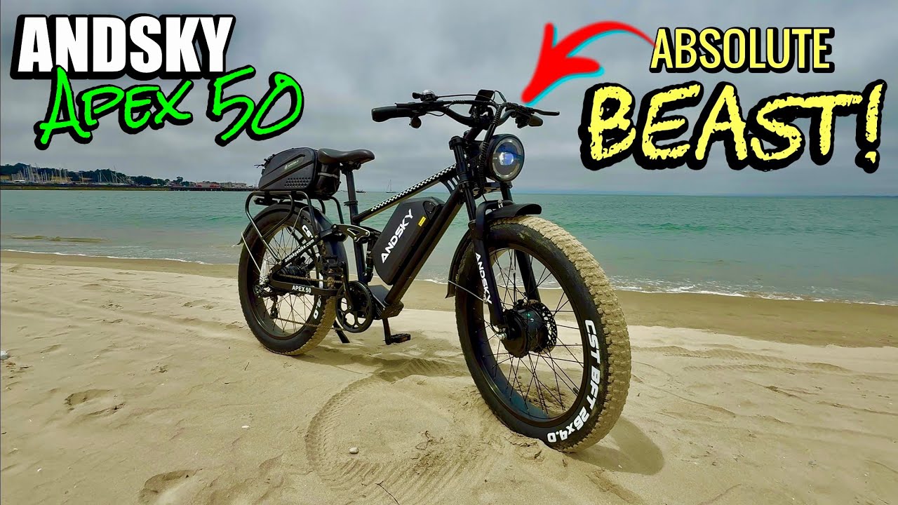 This DUAL MOTOR 52V E-bike is an ABSOLUTE BEAST! • Andsky Apex 50! 