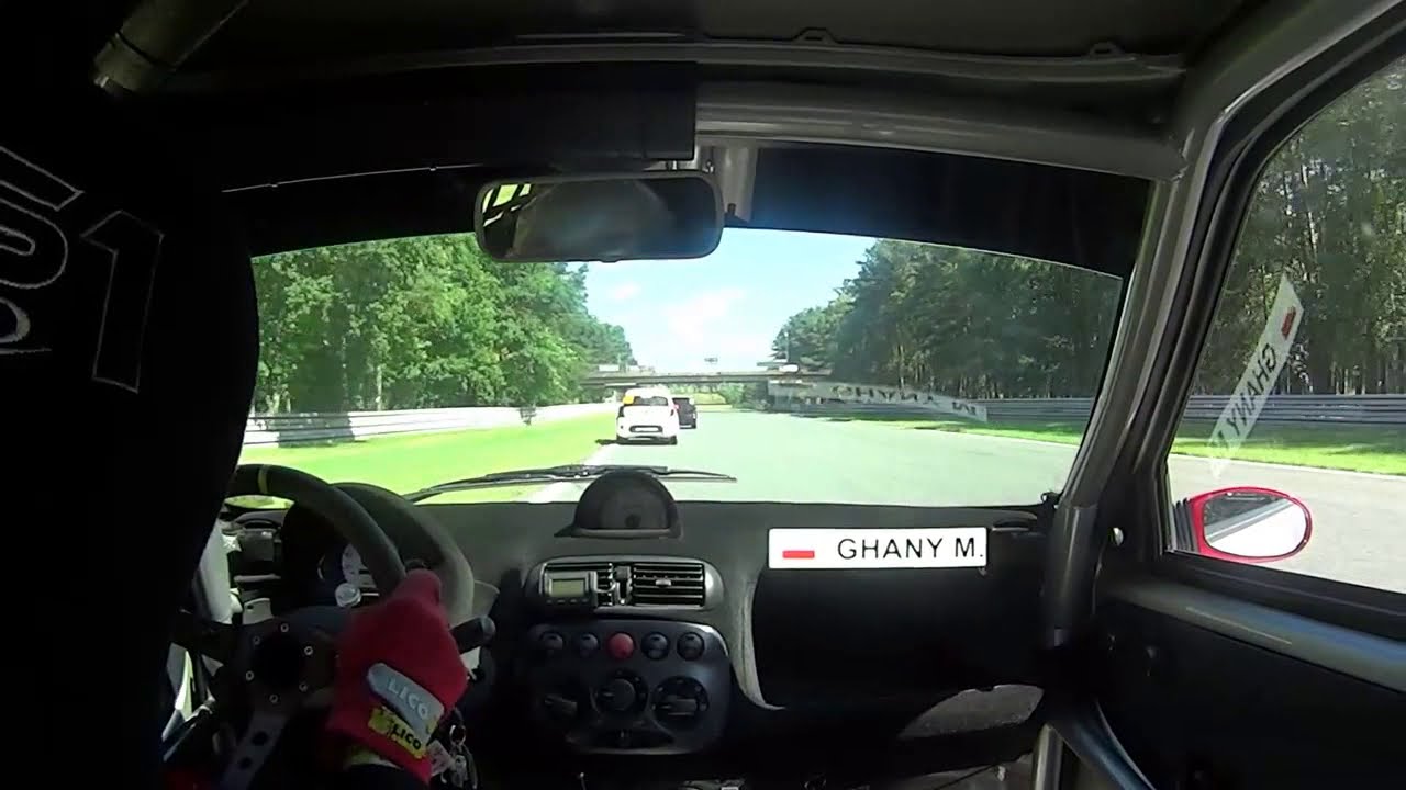 1 Runda WSMP Michał Ghany Fiat Seicento Tor Poznań 04.07.2020