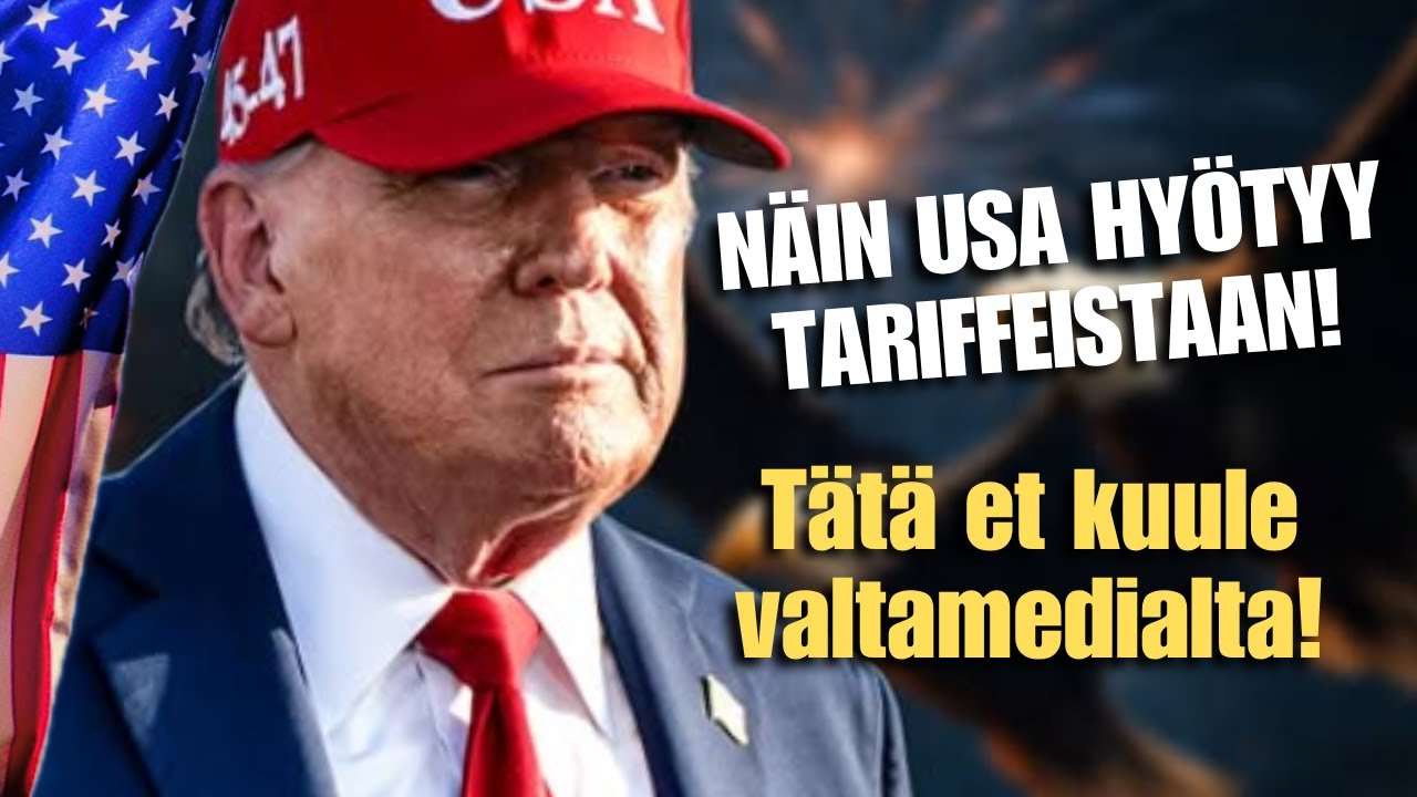 N&auml;ist&auml; syist&auml; TRUMPIN tullit ovat loistavia USA:lle! Miksi vihervasemmisto vaikenee?