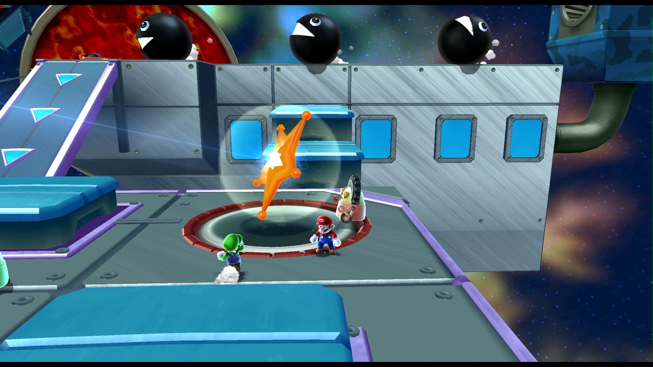 Super Mario Galaxy 2 Multiplayer - Launch Stars