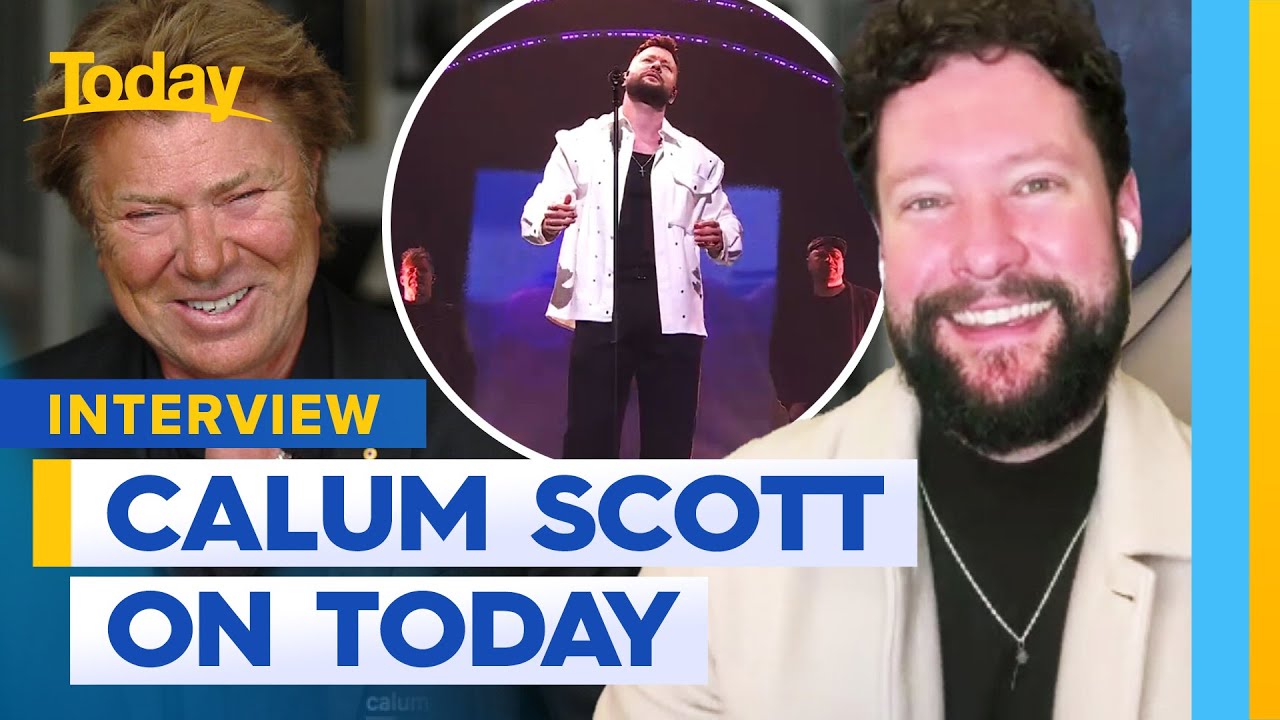 Calum Scott catches up with Today | Today Show Australia