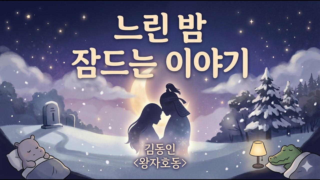[수면 유도 오디오북] 슬프고도 애틋한 옛이야기 🌙 김동인 단편소설 '왕자호동'