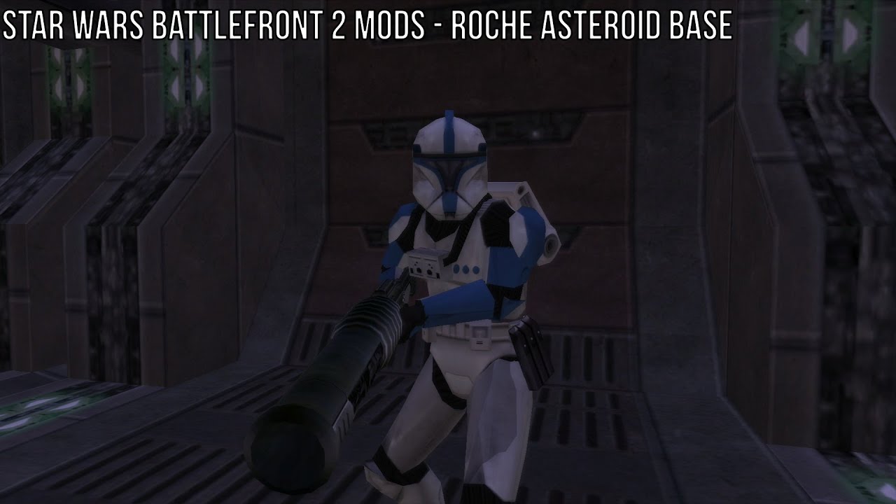 Star Wars Battlefront 2 Mods - Roche Asteroid Base - Republic - No Commentary