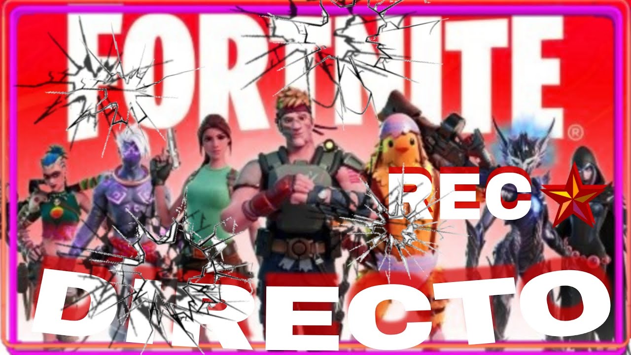 JUEGANDO FORTNITE VEN A JUGAR