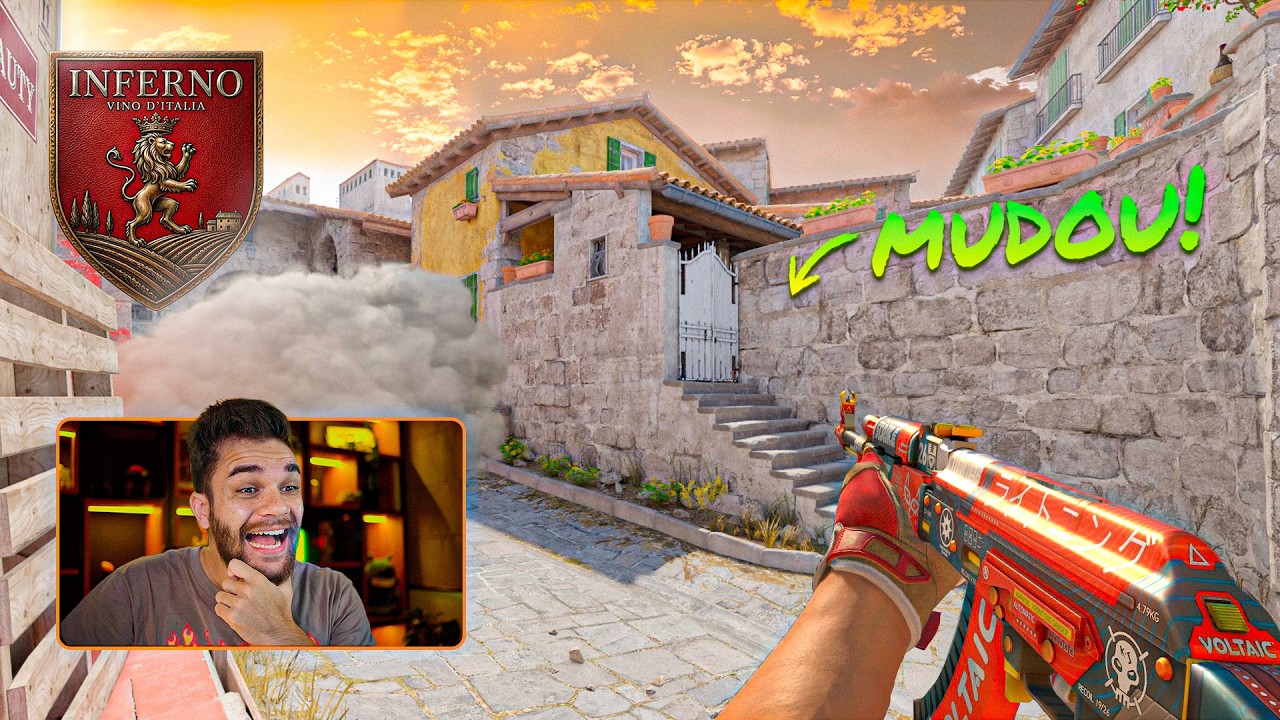 CS2 ATUALIZOU! NOVA INFERNO 2026, MUDANÇAS NO MERCADO DE SKINS E MAIS (melhorou muita coisa!)