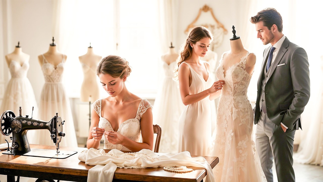 Picking Up His Fiancée’s Dress Turned Deadly When a Mafia Don Recognized the Woman Sewing It