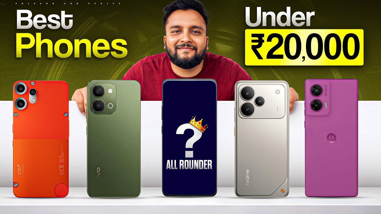 Best Phones Under 20000 April 2026 | Top 5 Phones Under 20000