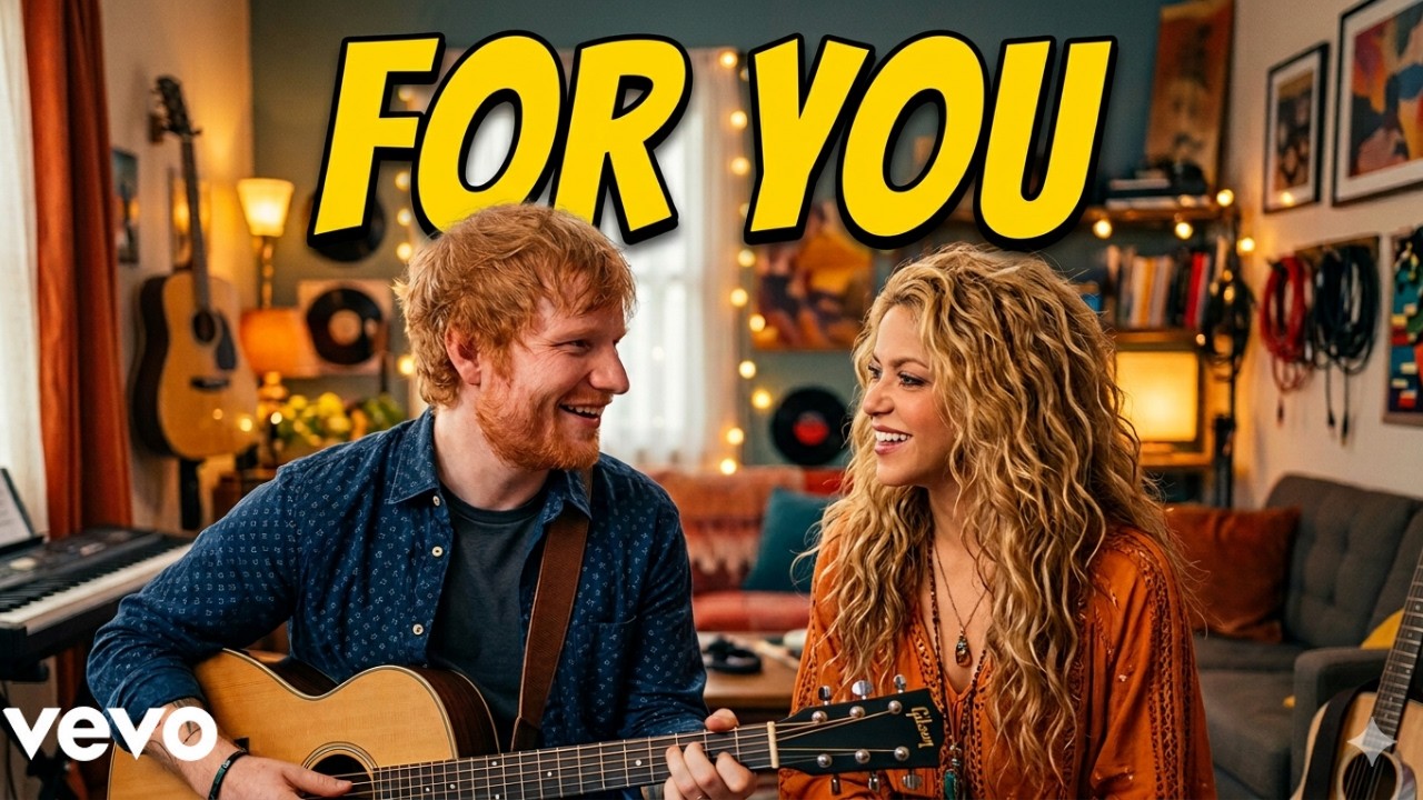 FOR YOU - Ed Sheeran ft Shakira (Official Video) | Romantic Pop Love Song 2026