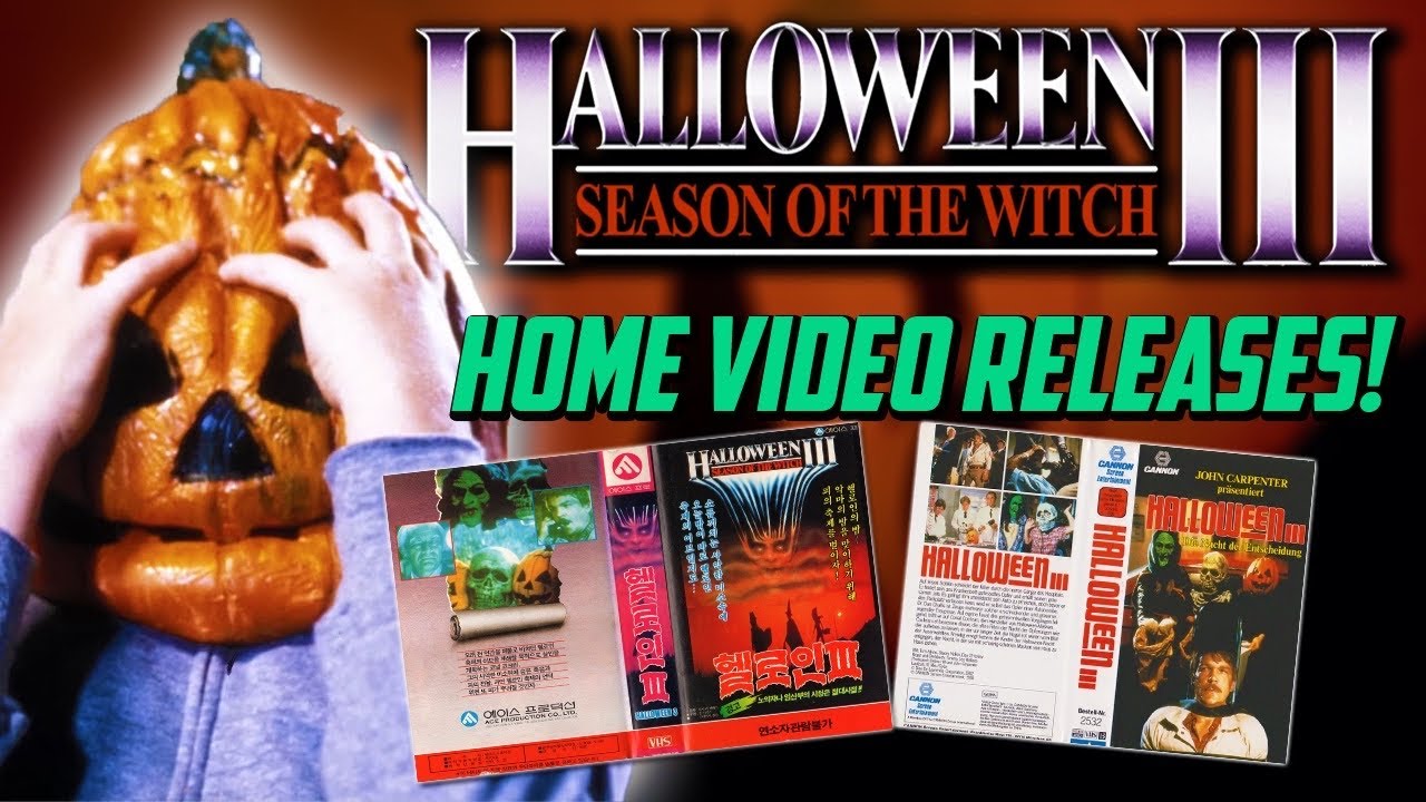 Halloween 3 on Home Video! | Exploring Halloween 3’s Home Video Releases