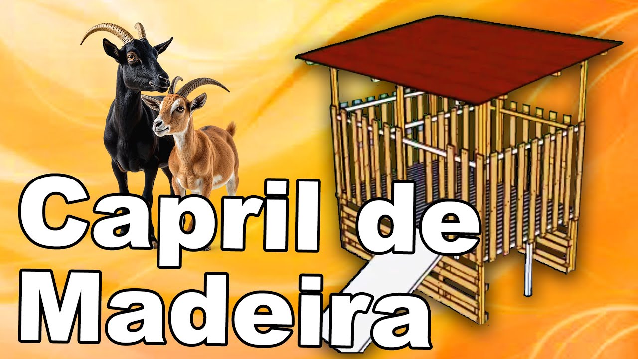 COMO CONSTRUIR UM CAPRIL DE MADEIRA SIMPLES 2
