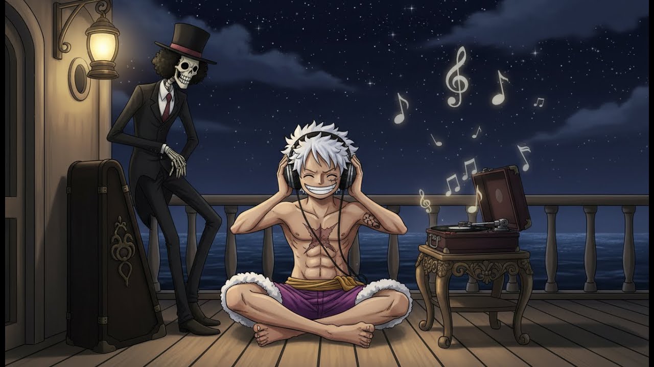 One Piece Lofi Mix 🏴‍☠️ | Relax, Sleep, Study, Chill [11 hour] 🎵 Lofi Luffy Chill ⛵