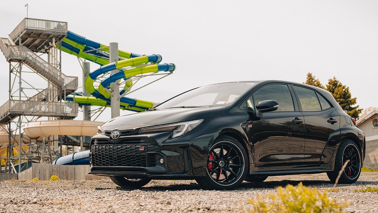 2023 GR Corolla x [Work ZR10 Black Diamond Lip Cut]