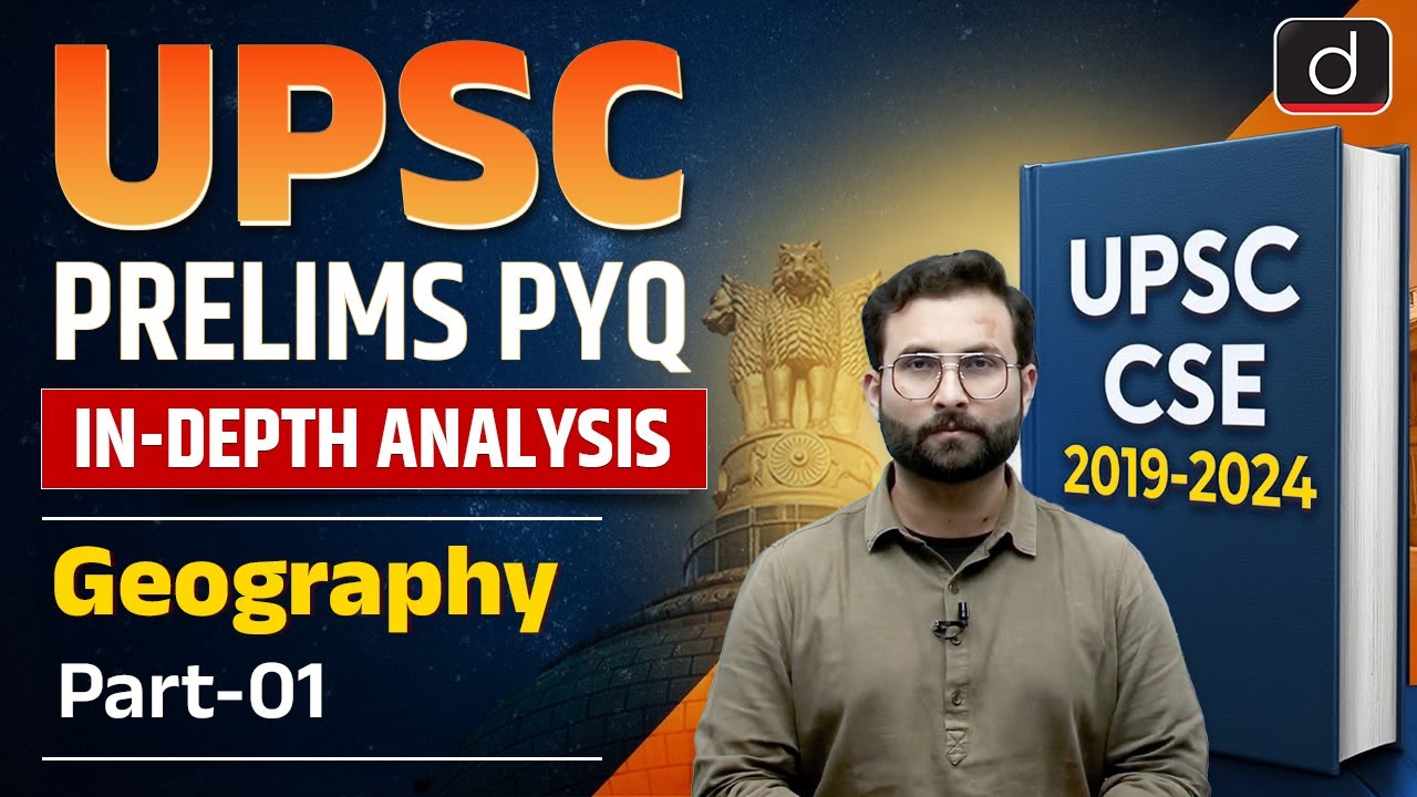 UPSC Prelims PYQ Analysis (2019-2024) | Geography (Part-I) | Prelims 2025 | Drishti IAS English