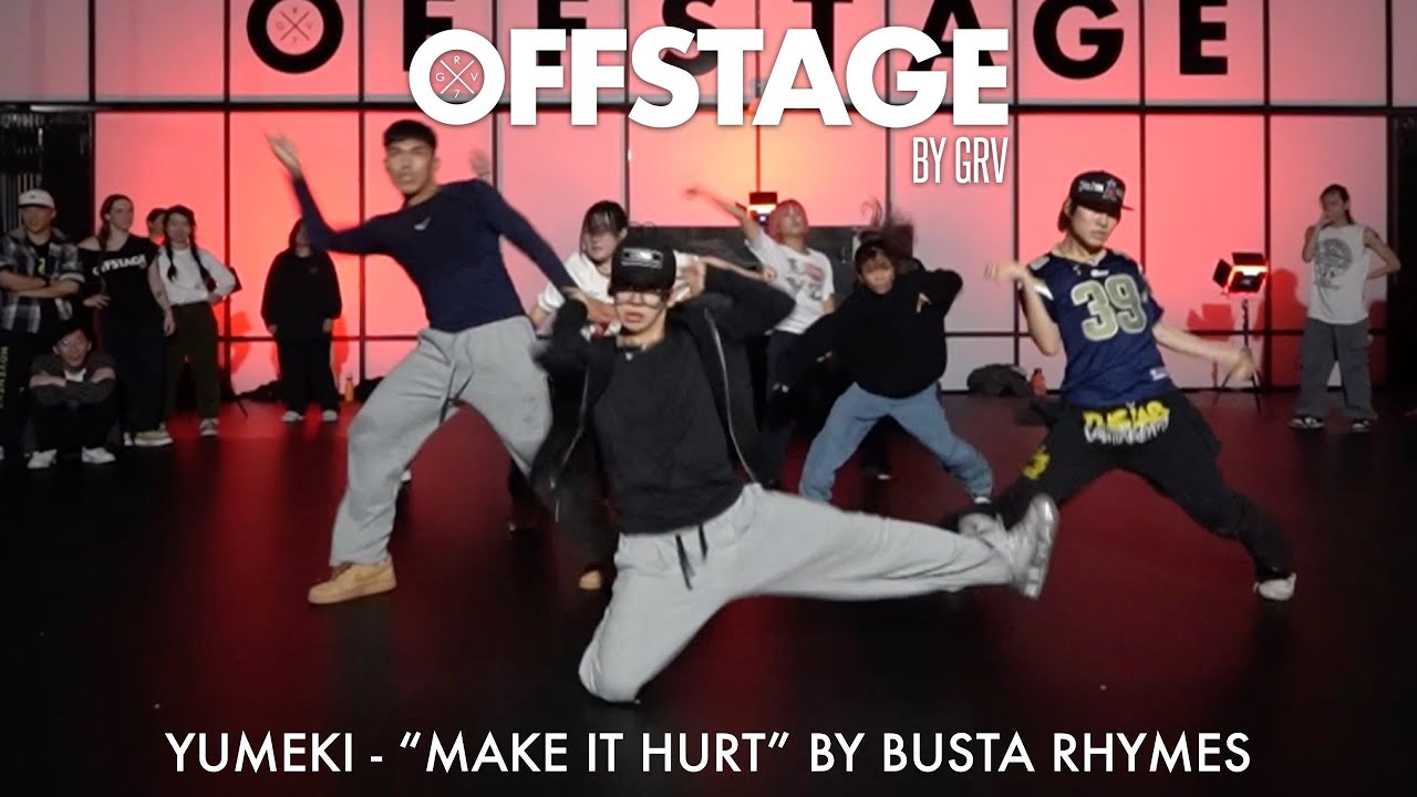 Yumeki choreography to “Make It Hurt” by Busta Rhymes at Offstage Dance Studio