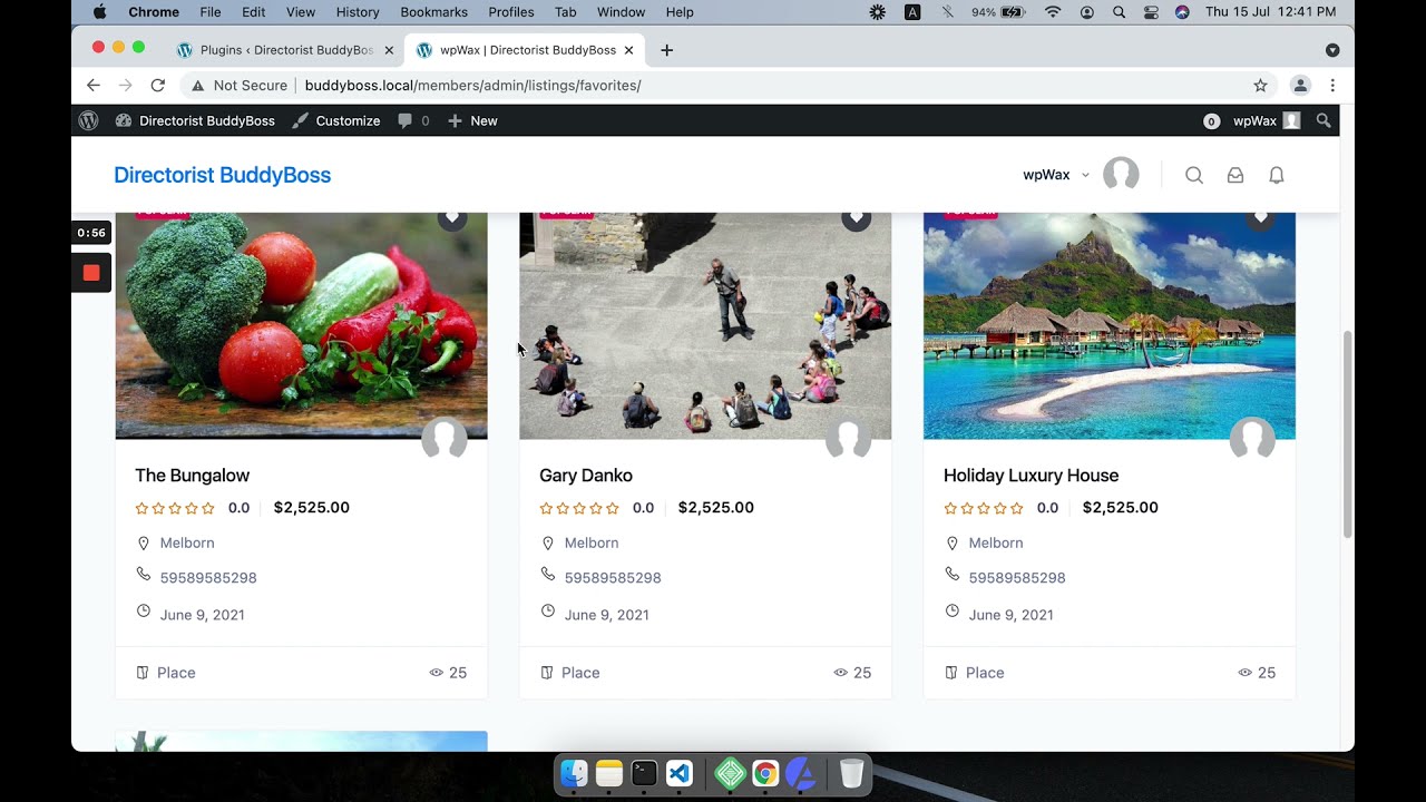 Directorist - BuddyBoss Integration Extension Overview