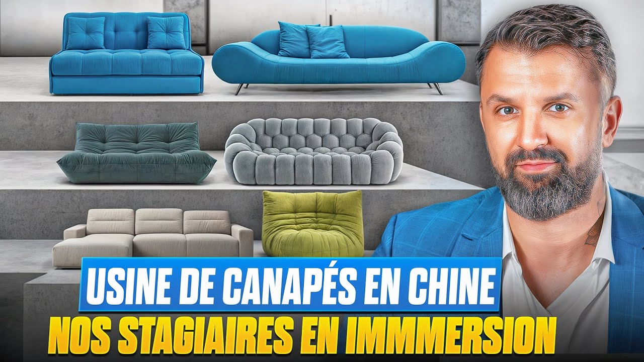 🔴 Visite de 3 fabricants en Chine 🇨🇳 | Canapés, Mobilier Outdoor & Showroom Meubles à Foshan
