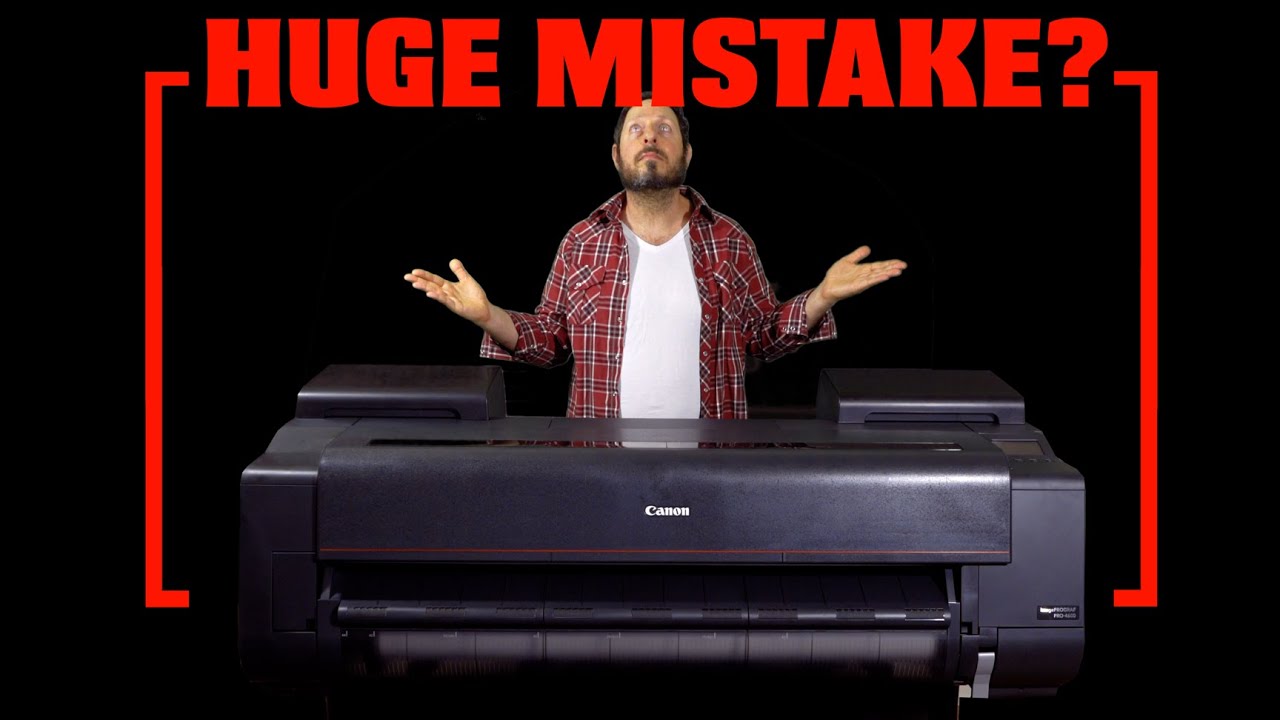 I Spent $6000 On A Canon imagePrograf 4600 Printer And It May Have Been A Huge Mistake!