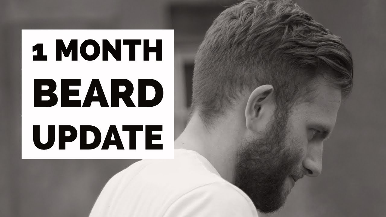 1 Month Beard Update Advice - Yeard Progress