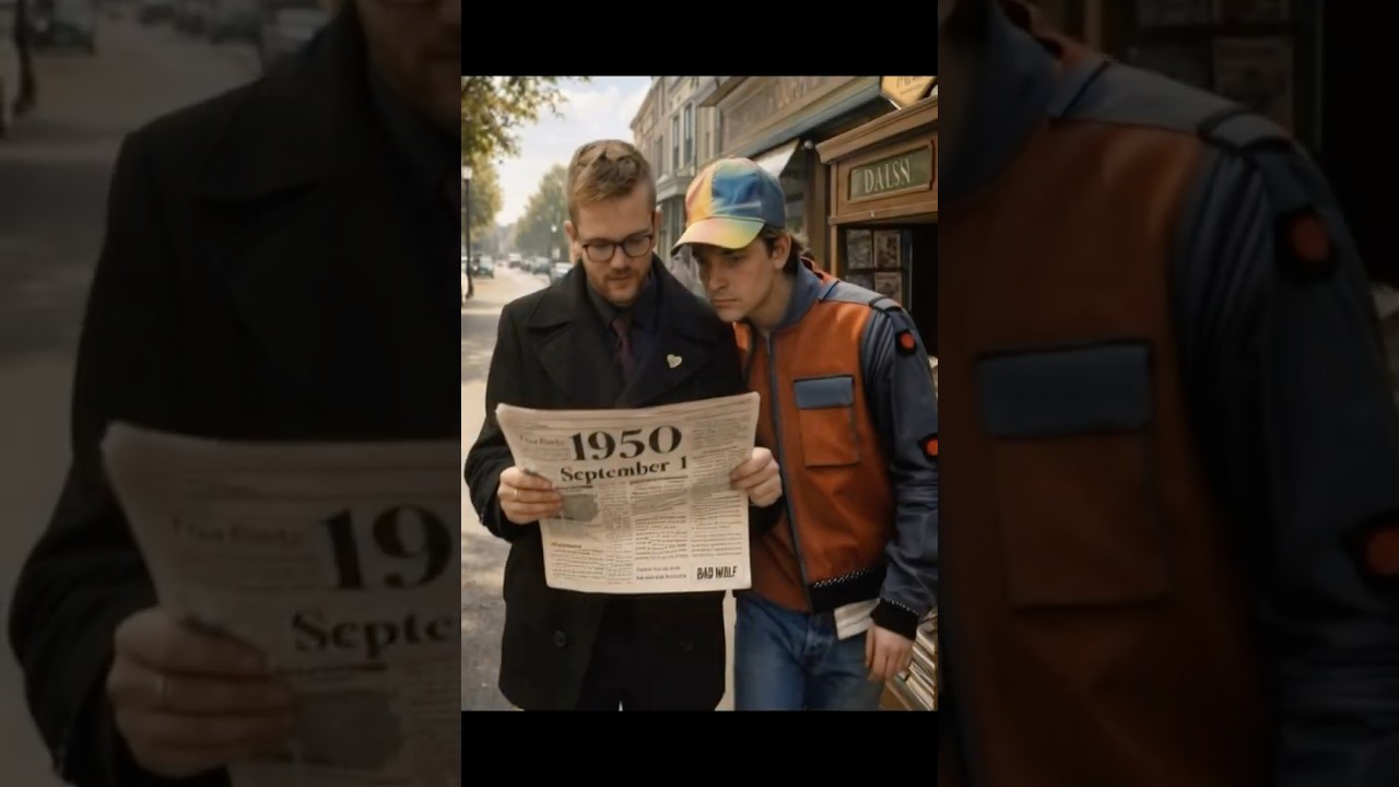 Doctor who back to the future crossover