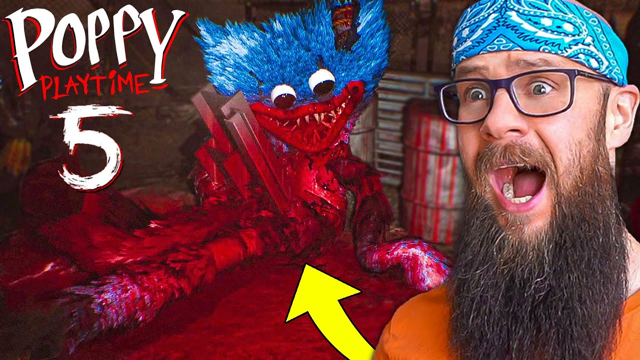 🔥To Koniec!? *HUGGY WUGGY NIE ŻYJE* 😭 - POPPY PLAYTIME CHAPTER 5 OFFICIAL FANGAME ( Nowa Gra!!! )😱😱😱