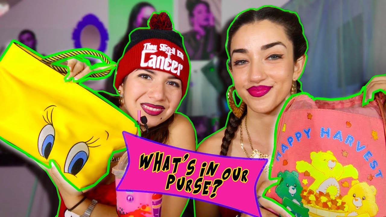 ASMR What's Inside Our Purses | CHONGA GIRLS