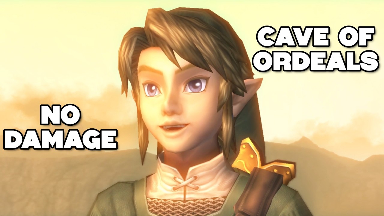 Twilight Princess HD Cave of Ordeals No Damage Day 2