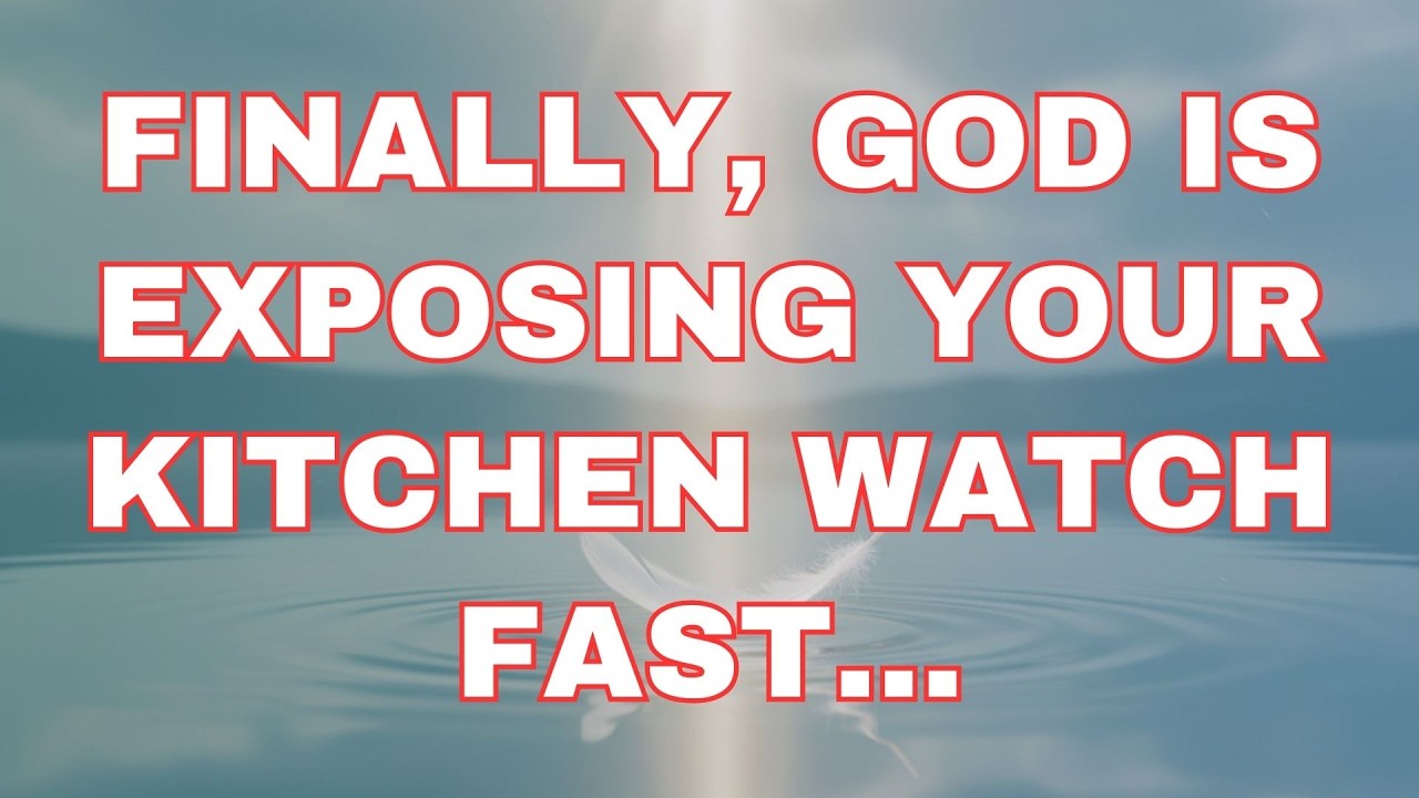 ✨Angels say Finally, god is exposing Your kitchen watch fast 💌 Angel Message