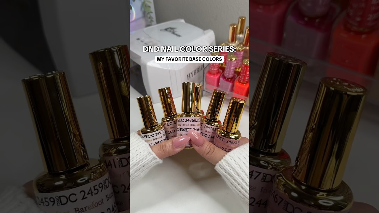 the perfect base colors for french tips 💗✨ 