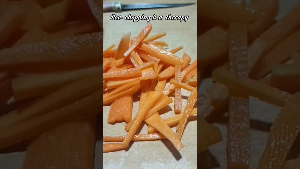 Cutting veggies is a therapy - #vegetablecutting​ #lovecuttingveggies​ #precookingpreps​ #shortvideo