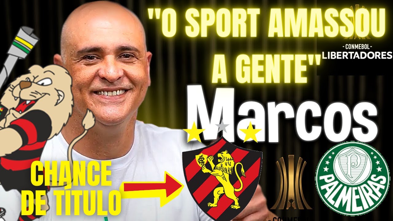 💣MARCOS FALA DE SPORT (1)1X0(3) PALMEIRAS NA LIBERTADORES | NA HORA DOS PÊNALTIS