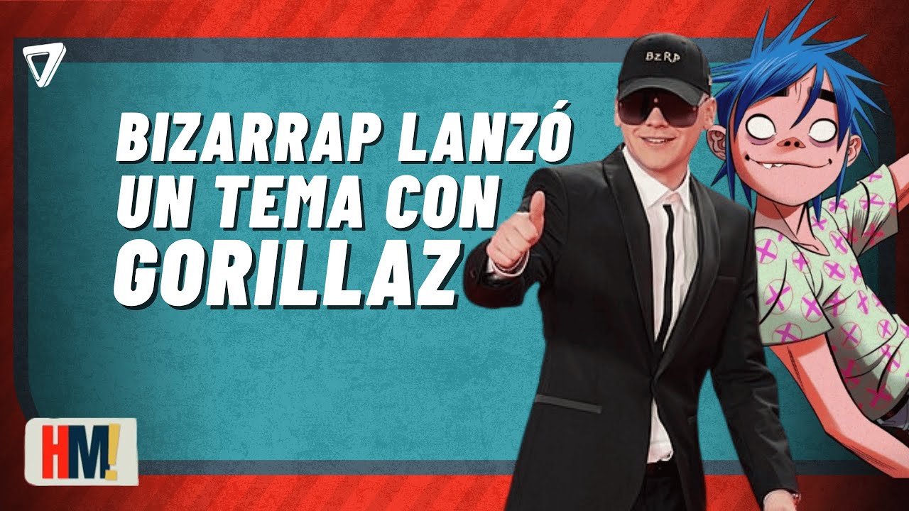 @Bizarrap  lanzó una colaboración INTERNACIONAL con la banda @Gorillaz