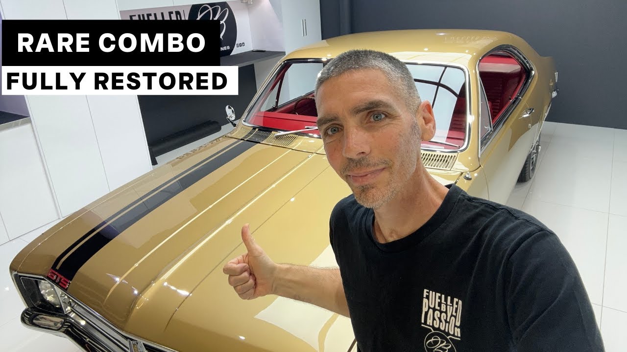 The Inca Gold HK GTS Monaro - Fully Restored and Detailed