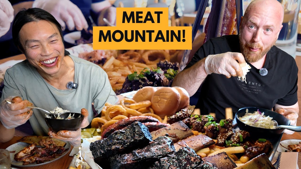 We Took On The Biggest American BBQ Food Challenge | at Melbourne’s Top BBQ Spot