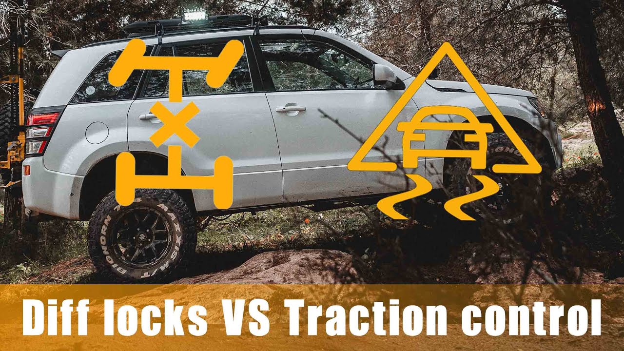 The DIFFERENCES between TRACTION CONTROL and DIFF LOCKERS מה ההבדל בין נעילת דיפרנציאל טרקשן קונטרול