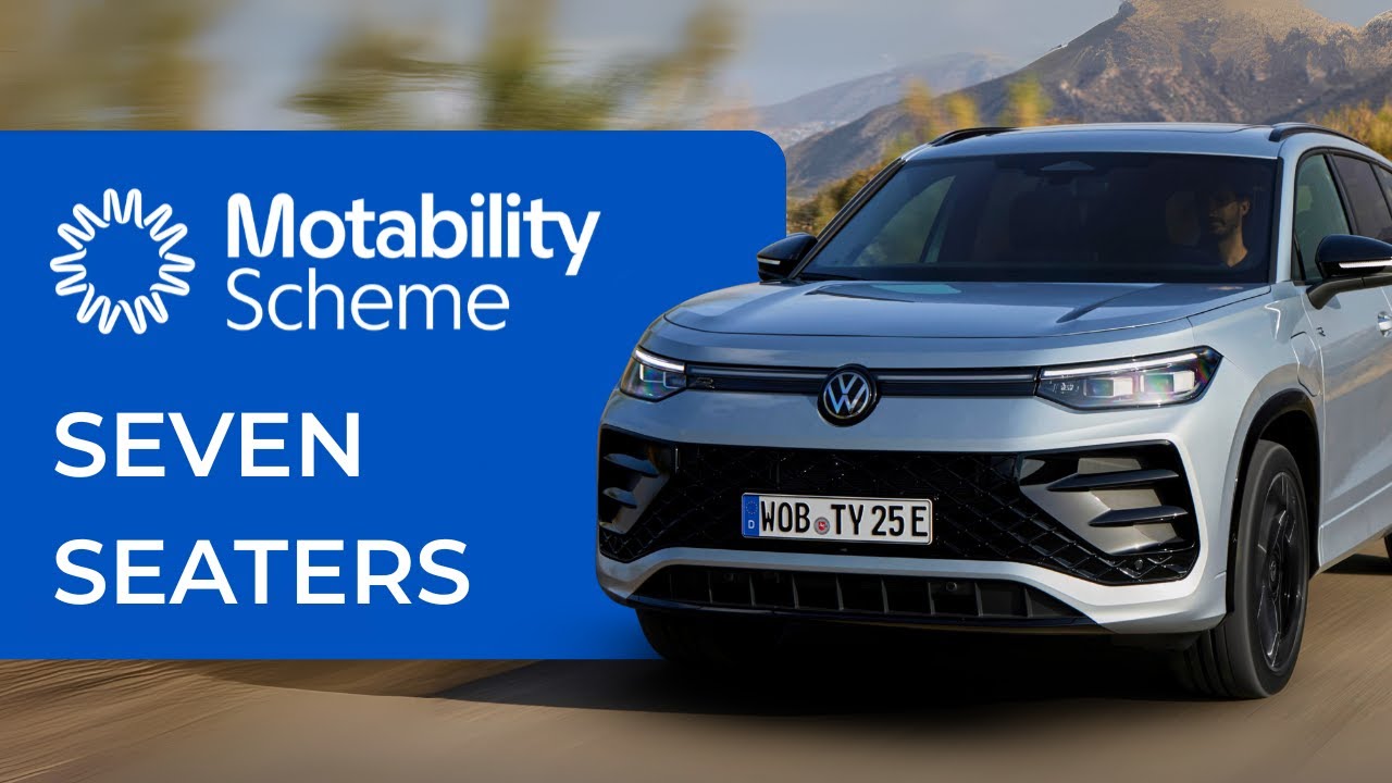 7 Seaters on the Motability Scheme for July - Sept 2025