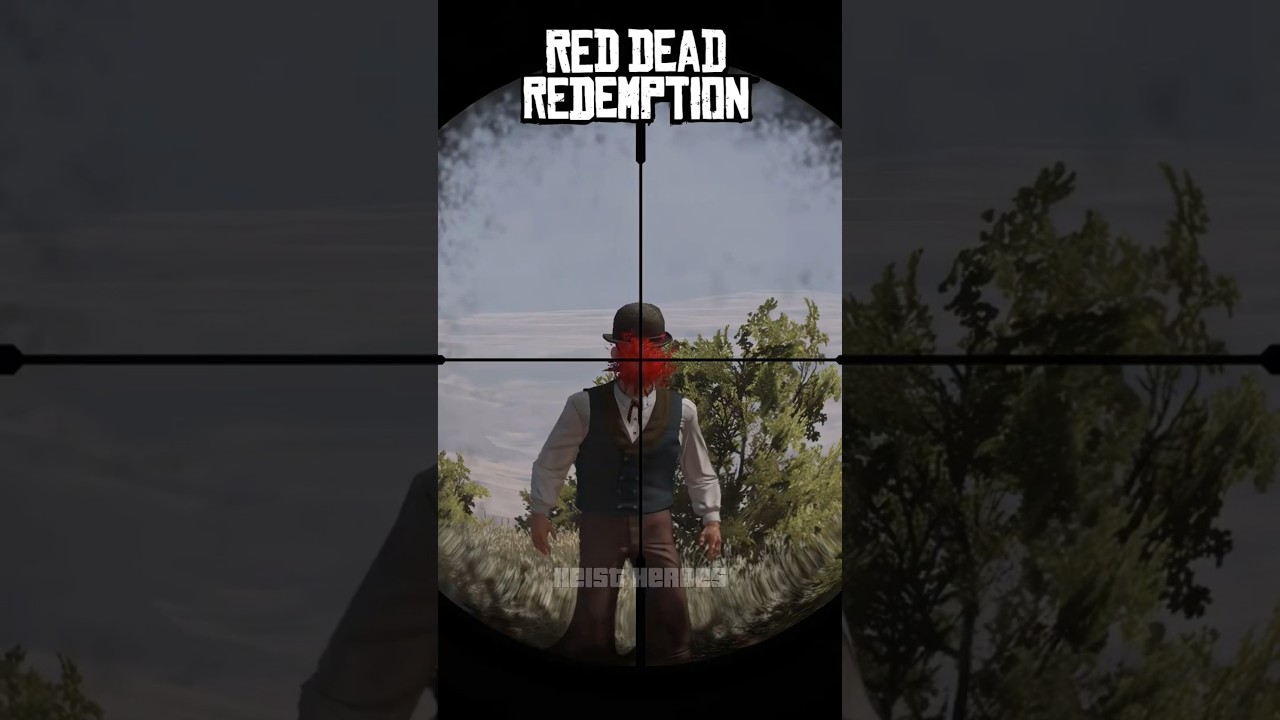 EVOLUTION OF SNIPER HEADSHOT IN GTA AND RDR GAMES