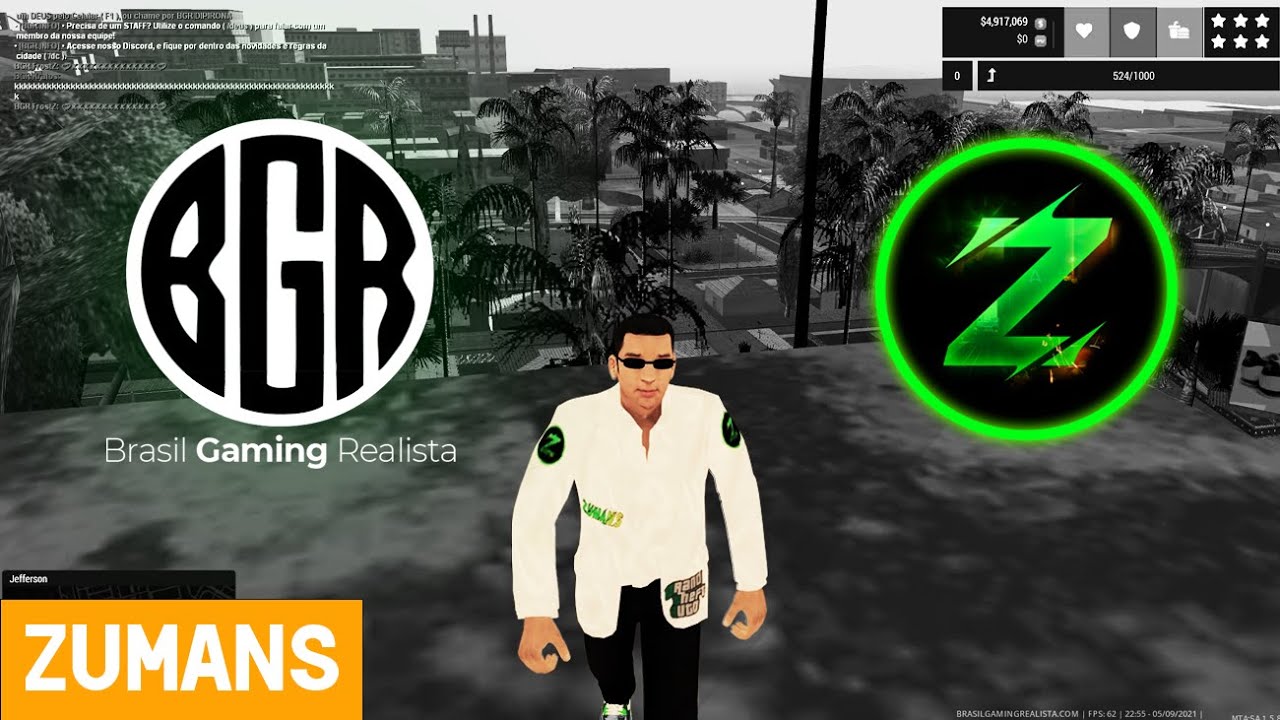 NOVA PARCERIA NO GTA MTA - BRASIL GAMING REALISTA